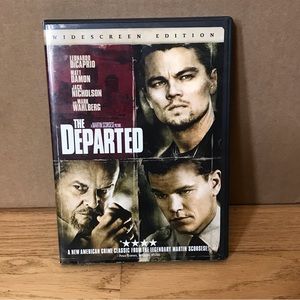 The Departed DVD Movie Leonardo DiCaprio Matt Damon Jack Nicholson Mark Wahlberg
